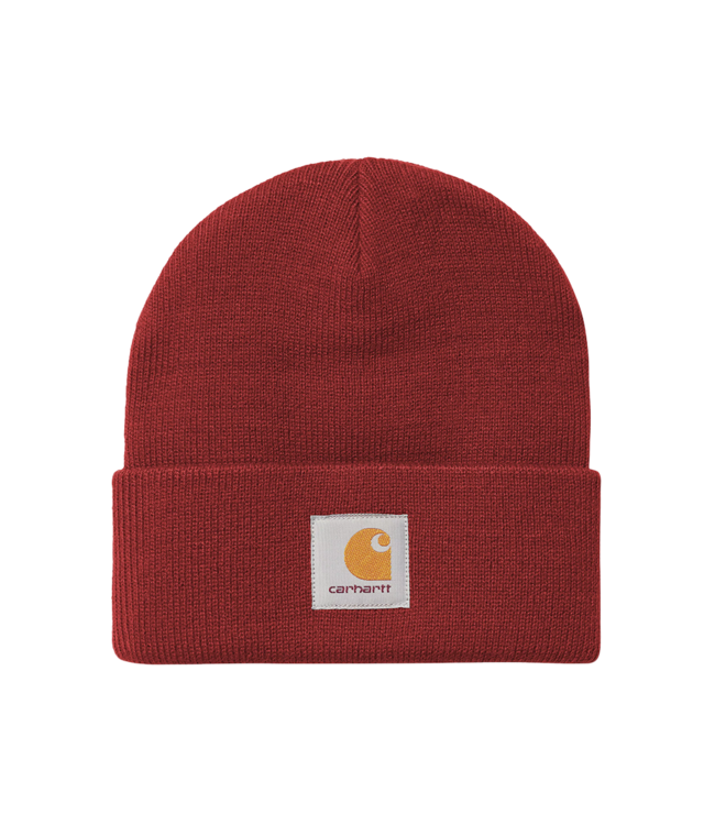 CARHARTT WIP Short Watch Hat - Scarlet