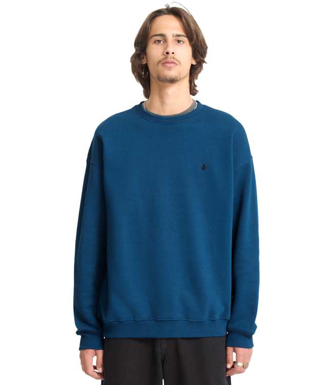 VOLCOM Single Stone Crew - Cosmic Blue