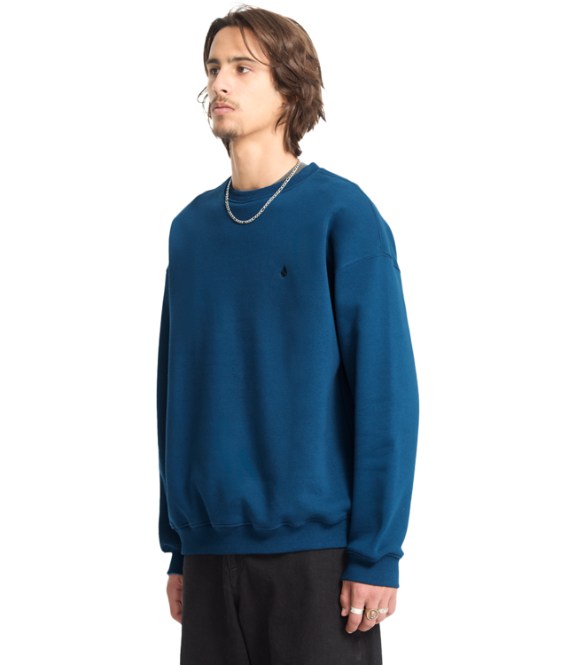 VOLCOM Single Stone Crew - Cosmic Blue