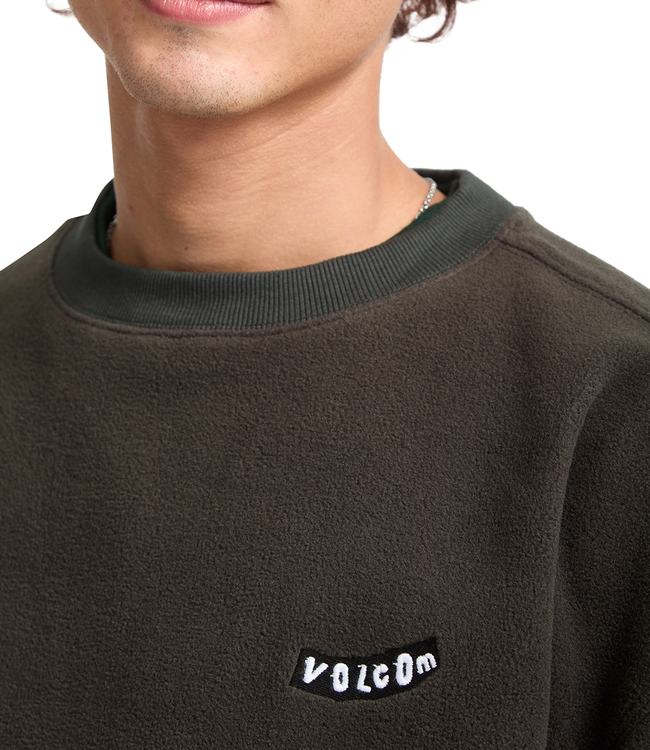VOLCOM Too Kool Lse Crew - Rinsed Black