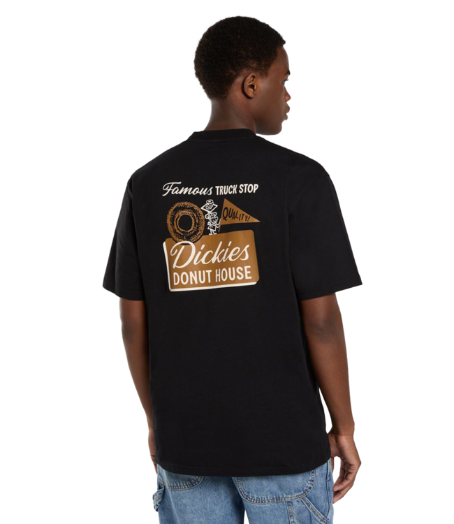 DICKIES Donut House Ss Tee - Black
