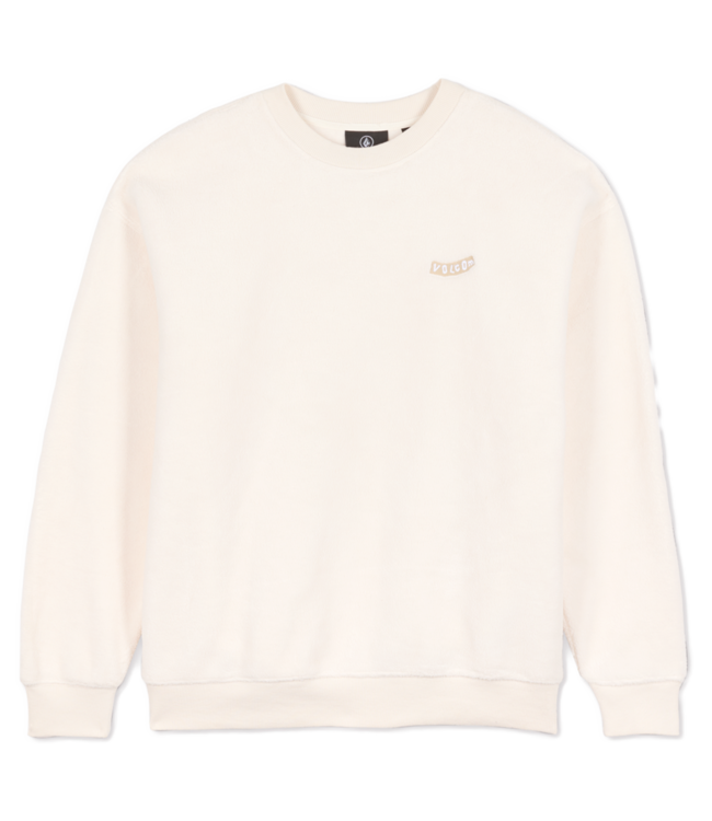 VOLCOM Too Kool Lse Crew - Dirty White