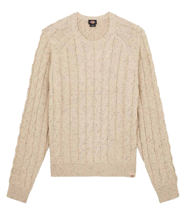 DICKIES Vanleer Cable Sweater - Wood Ash