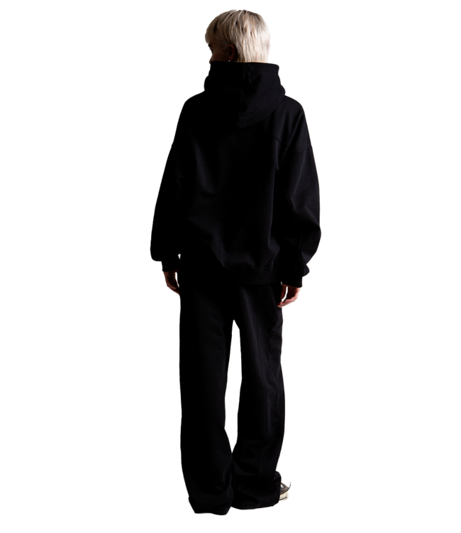 WASTED PARIS Switchblade Boxy Hoodie - Black