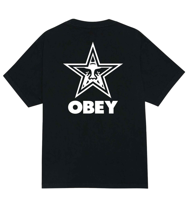 OBEY Bold Star - Pigment True Vintage Black