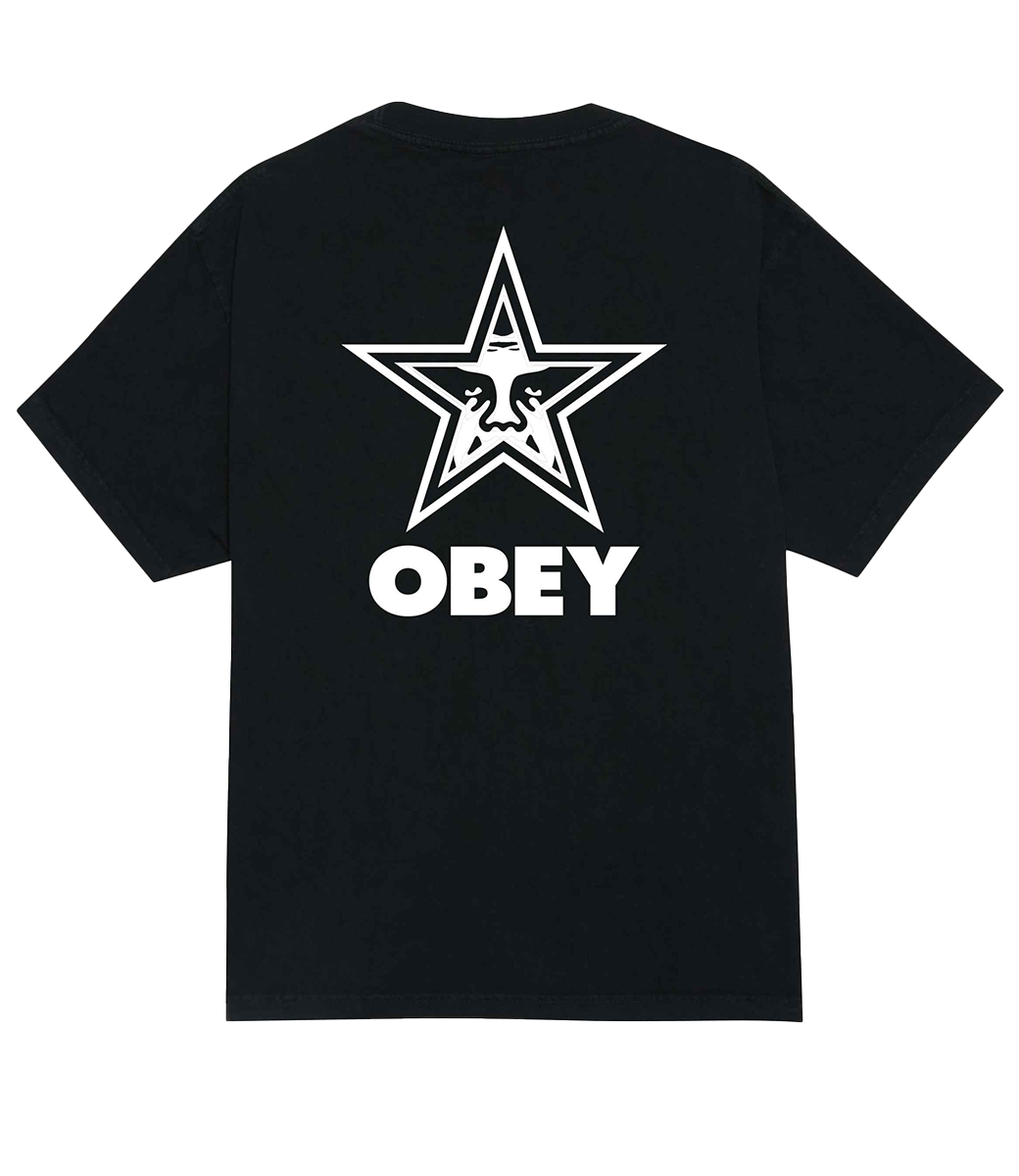 OBEY Bold Star - Pigment True Vintage Black