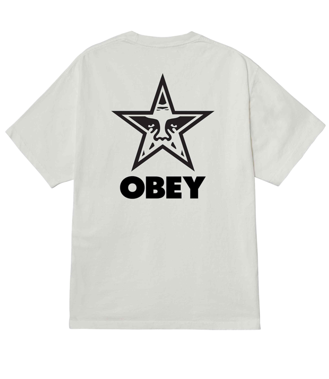 OBEY Bold Star - Pigment Vintage White