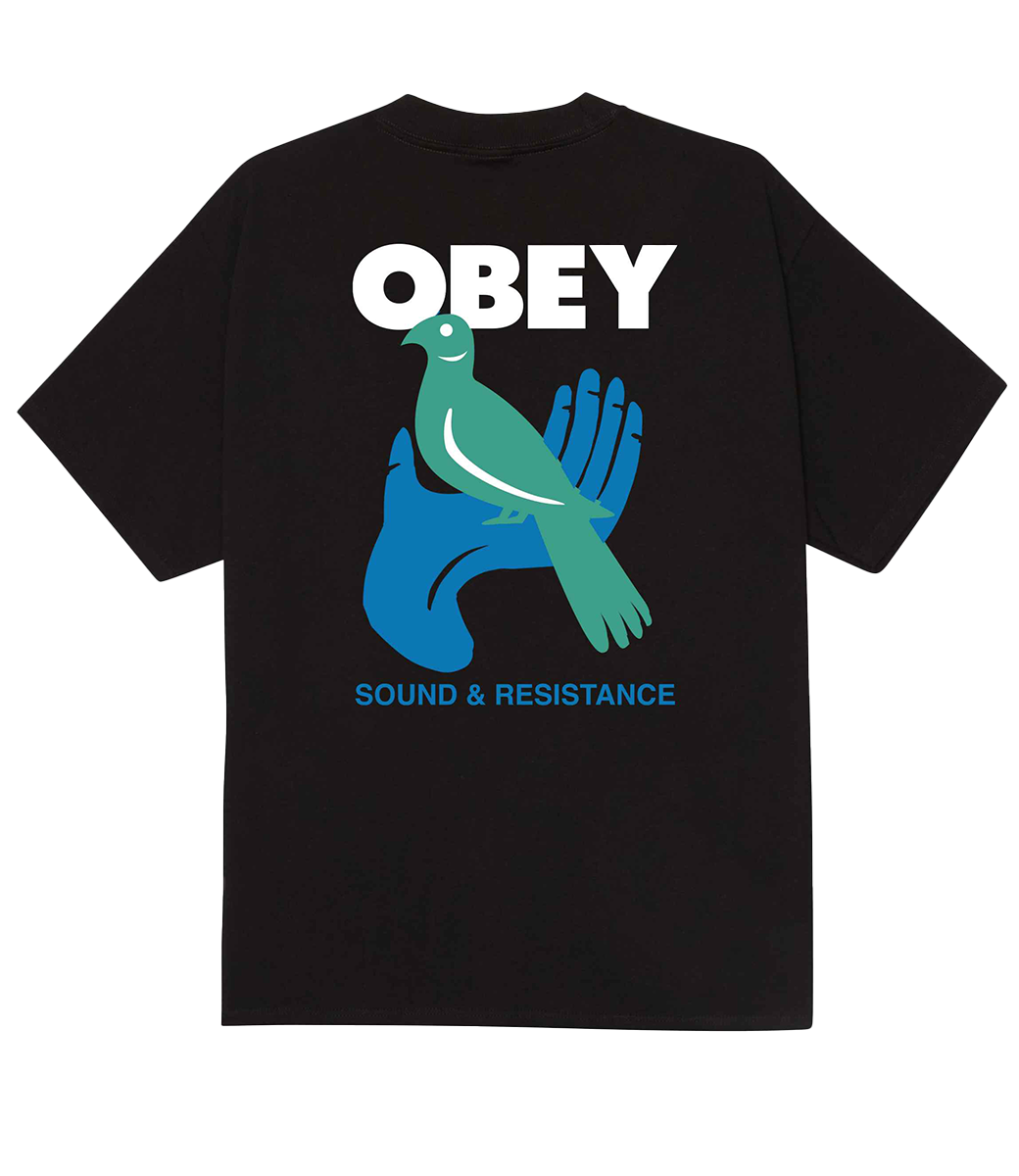 OBEY Sound & Resistance Bird - Black