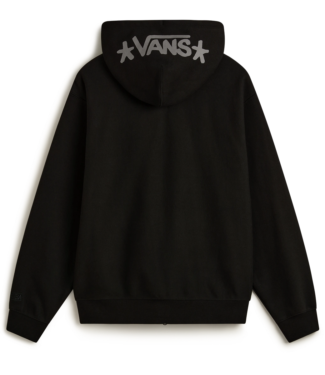 VANS Atiba Haze Zip Hoodie - Black