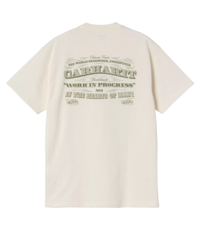 CARHARTT WIP S/S 3 One 3 T-Shirt - Wax