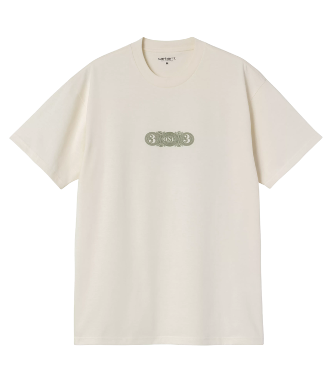 CARHARTT WIP S/S 3 One 3 T-Shirt - Wax