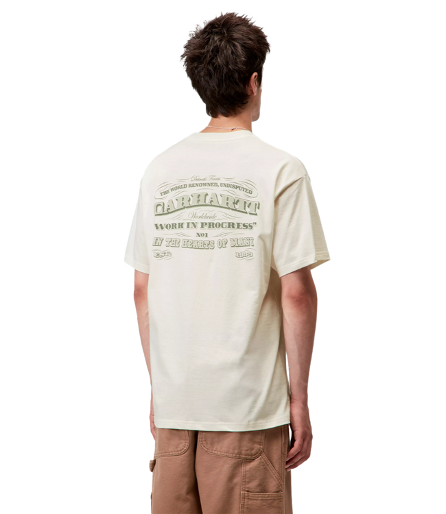 CARHARTT WIP S/S 3 One 3 T-Shirt - Wax