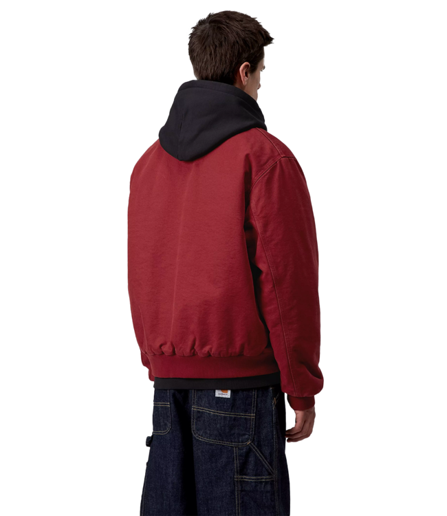 CARHARTT WIP Stanton Jacket - Scarlet/Stone Washed