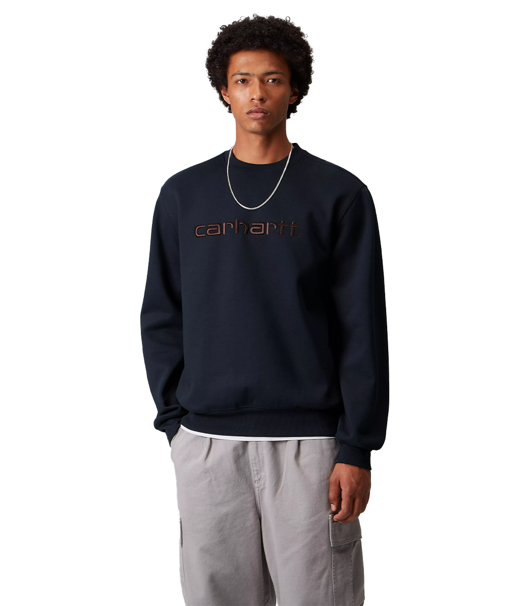 CARHARTT WIP Carhartt Sweat - Deep Night/Palisander