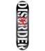DISORDER Stencil Logo Board - Black