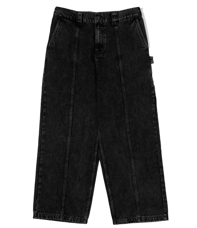 POETIC COLLECTIVE Split Pant - Black Denim Wash