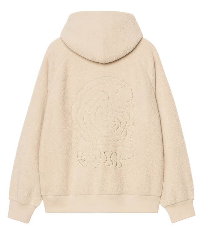 CARHARTT WIP Hooded Helix Sweat - Fleur De Sel/Wall