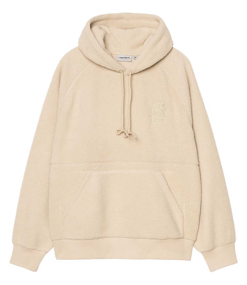 CARHARTT WIP Hooded Helix Sweat - Fleur De Sel/Wall