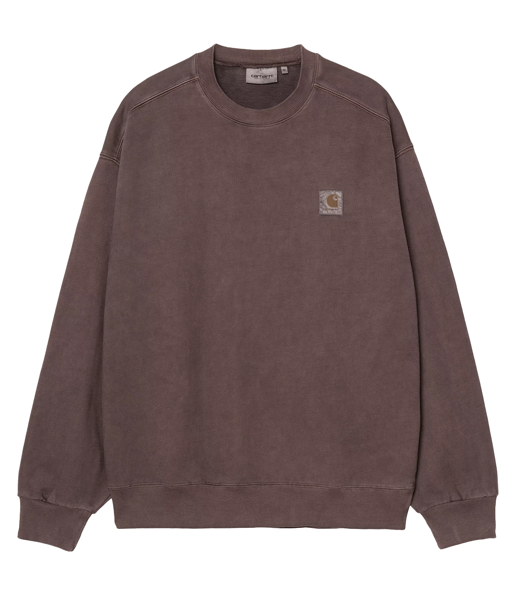 CARHARTT WIP Vista Sweat - Palisander/Garment Dyed