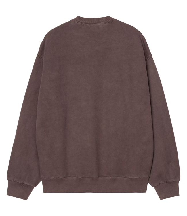 CARHARTT WIP Vista Sweat - Palisander/Garment Dyed