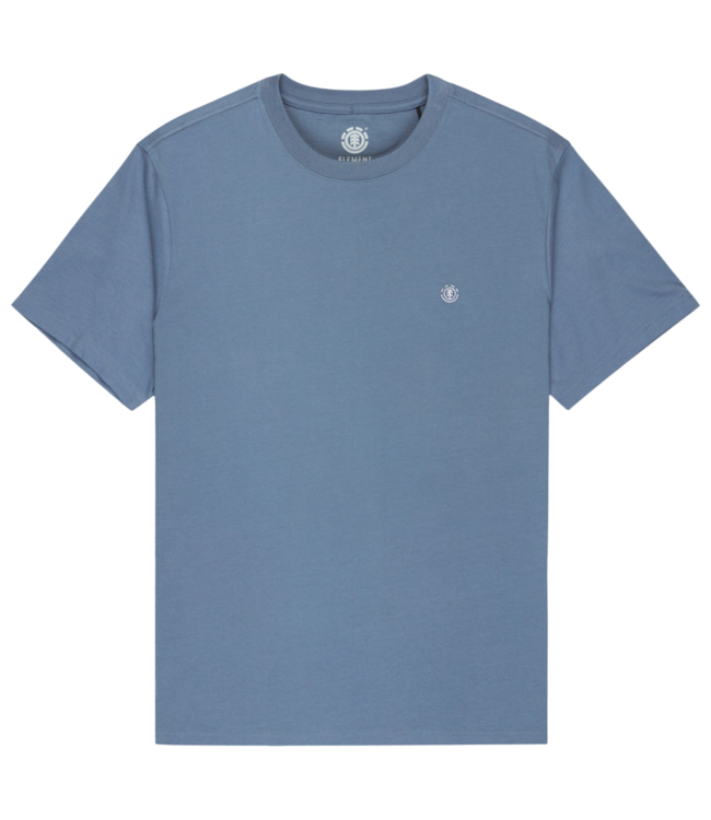 ELEMENT Icon Embroidery Ss Tee - Blue Mirage