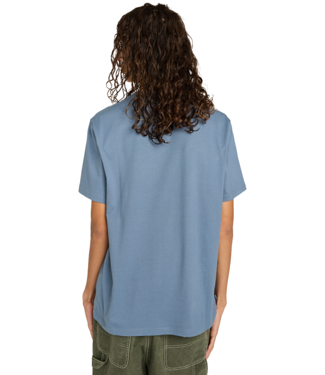 ELEMENT Icon Embroidery Ss Tee - Blue Mirage