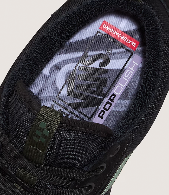 VANS Old Skool 36+ Atiba - Black/Dark Green