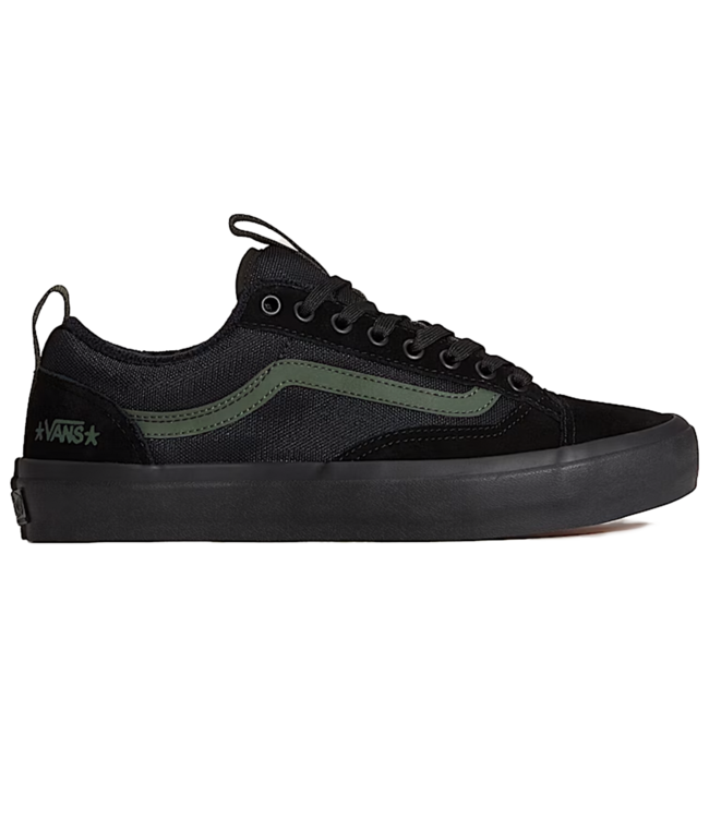 VANS Old Skool 36+ Atiba - Black/Dark Green