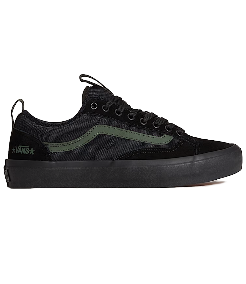 VANS Old Skool 36+ Atiba - Black/Dark Green