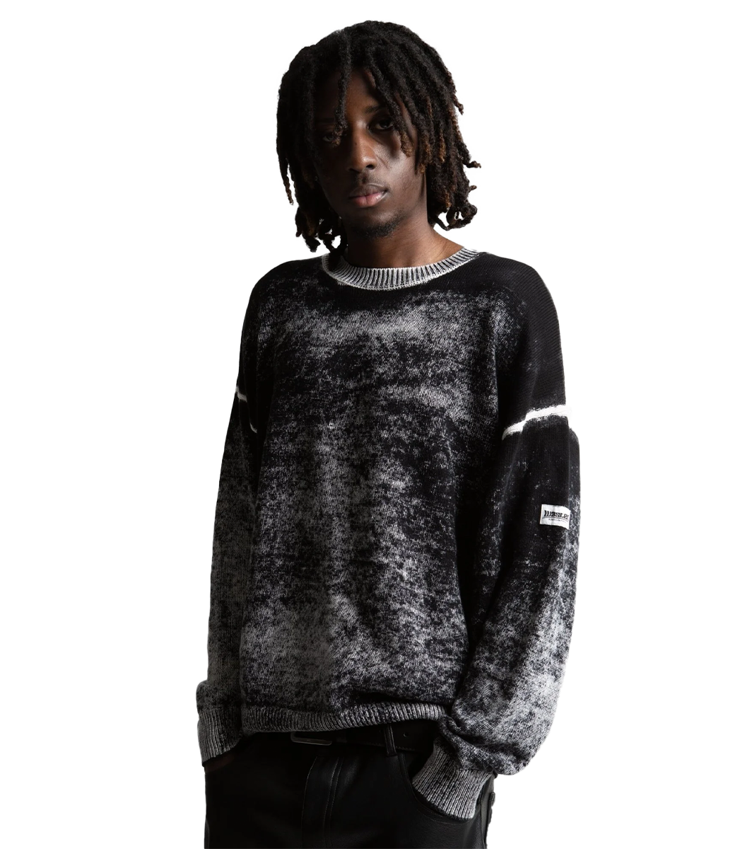 WASTED PARIS Ashes Sweater - Faded Black