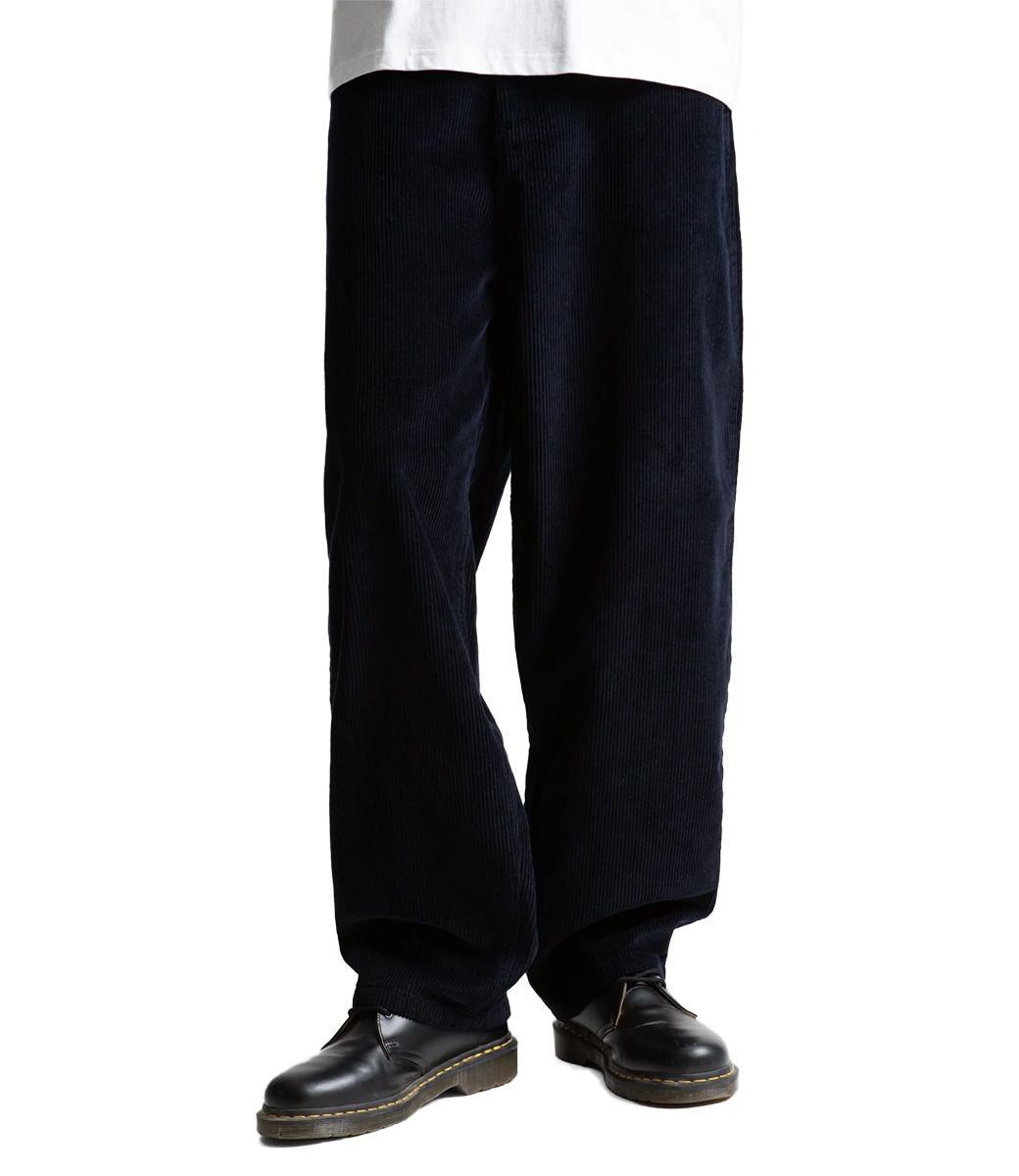 WASTED PARIS Corduroy Casper Pant - Navy