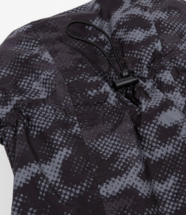 WASTED PARIS Digicamo Windbreaker - Camo Black