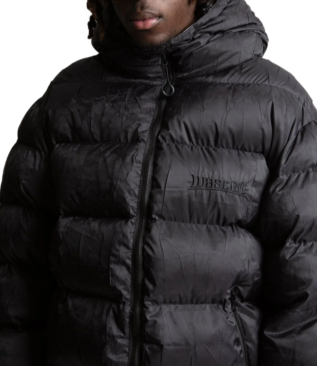 WASTED PARIS Elevation Puffer Jacket - Black/Multi