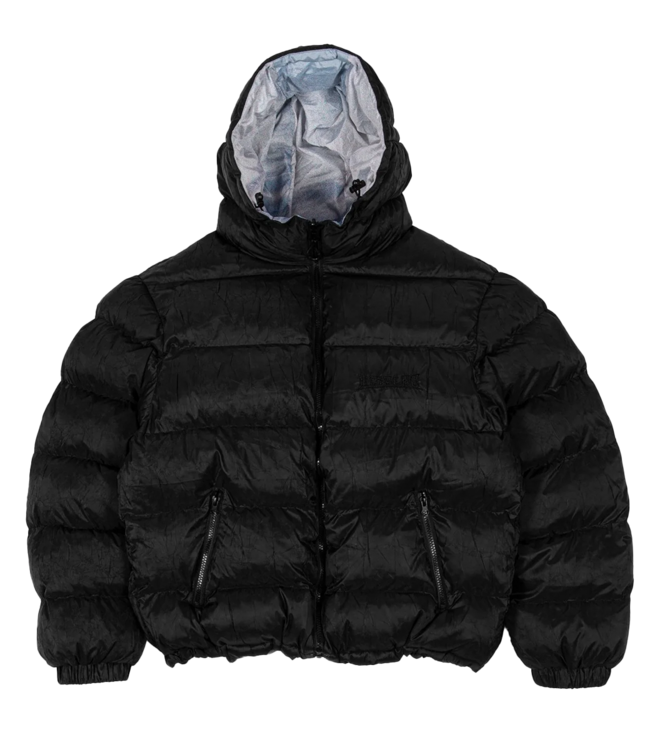 WASTED PARIS Elevation Puffer Jacket - Black/Multi