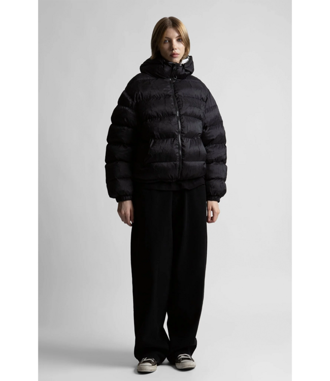 WASTED PARIS Elevation Puffer Jacket - Black/Multi