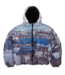 WASTED PARIS Elevation Puffer Jacket - Black/Multi