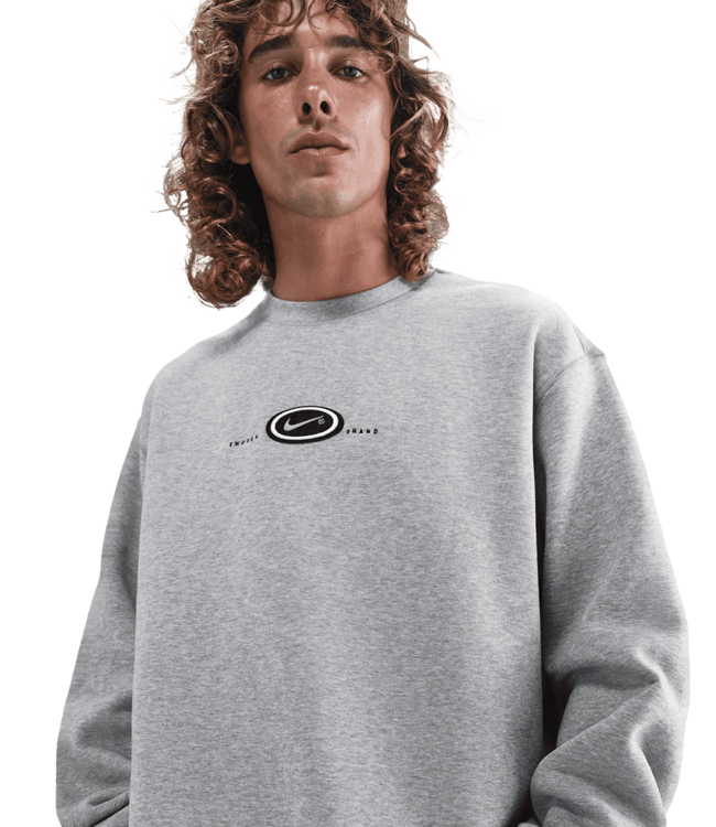 NIKE SB Sb Flc Crw Bb Koston - Dk Grey Heather