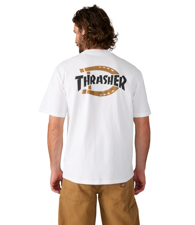 DICKIES Thrasher X Dickies Tee - White