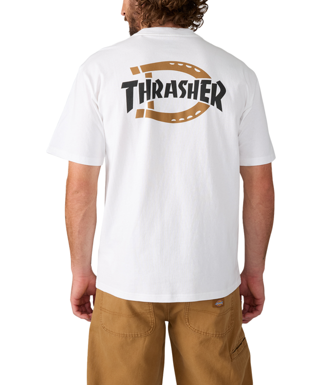 DICKIES Thrasher X Dickies Tee - White