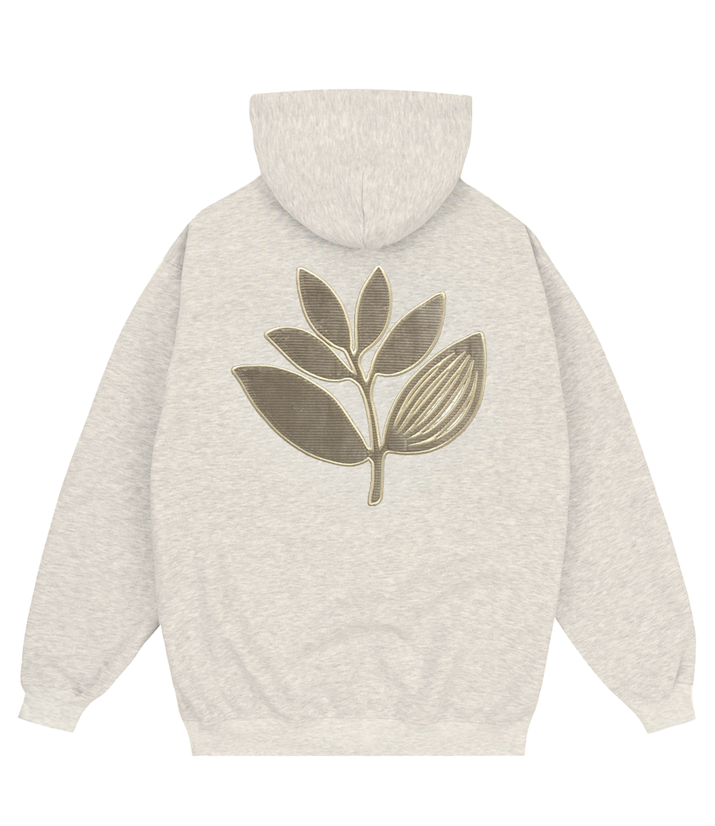 MAGENTA Cord Plant Hoodie - Ash