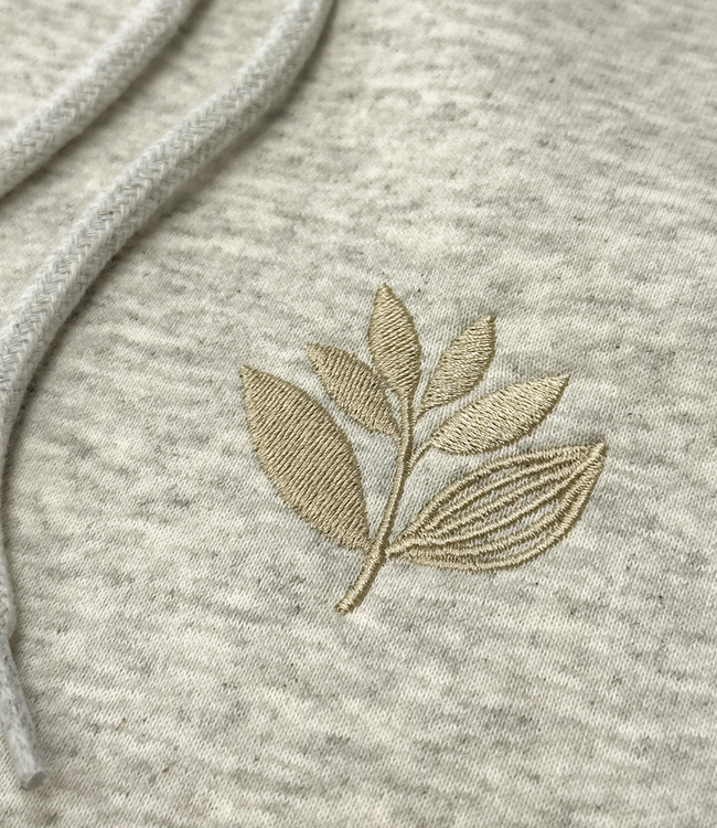 MAGENTA Cord Plant Hoodie - Ash