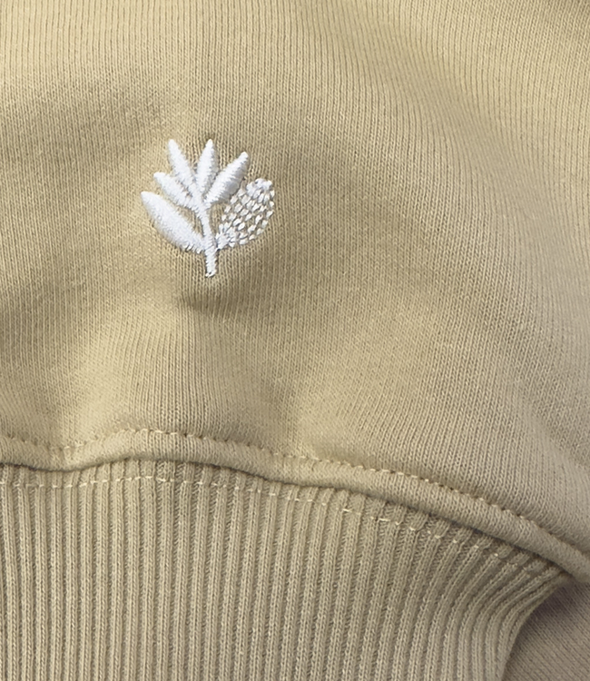 MAGENTA Script Crewneck - Beige