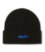 HUF All Caps Cuff Beanie - Black