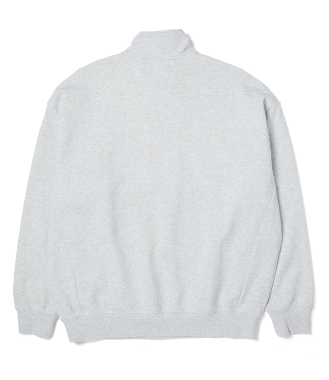 HUF Arch Enzyme 1/4 Zip Fleece - Heather Grey