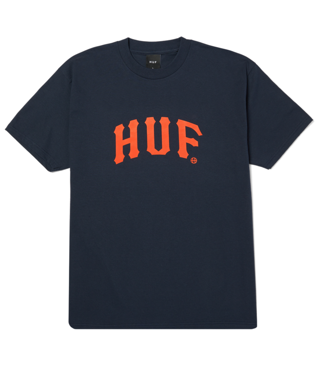 HUF Arch S/S Tee - Navy