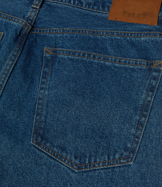 HUF Basic Ass Jeans - Stone Wash Indigo