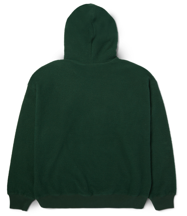 HUF Cracked Arch Inside Out Hoodie - Forest Green