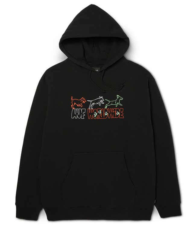 HUF Fetch P/O Hoodie - Black