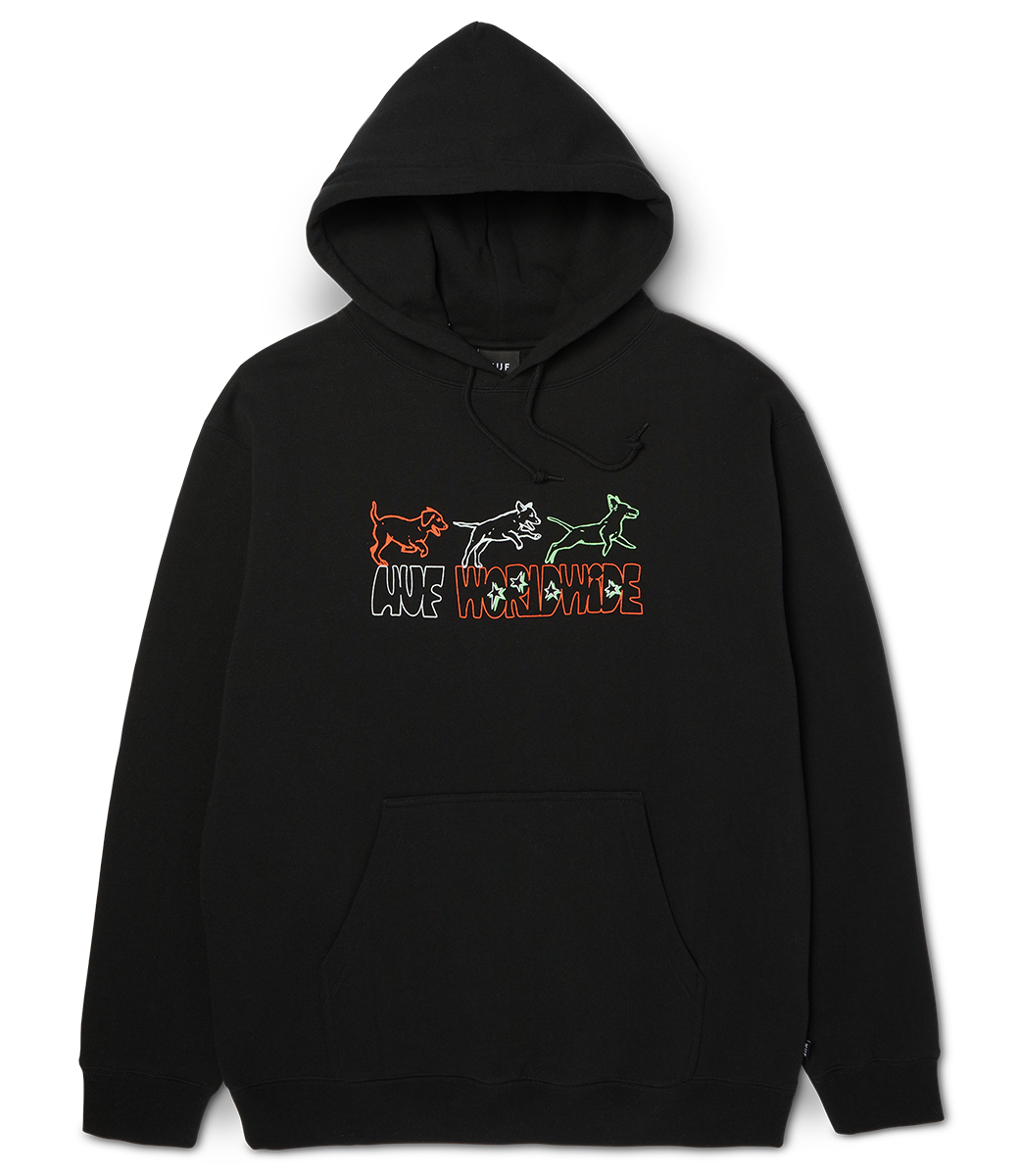 HUF Fetch P/O Hoodie - Black