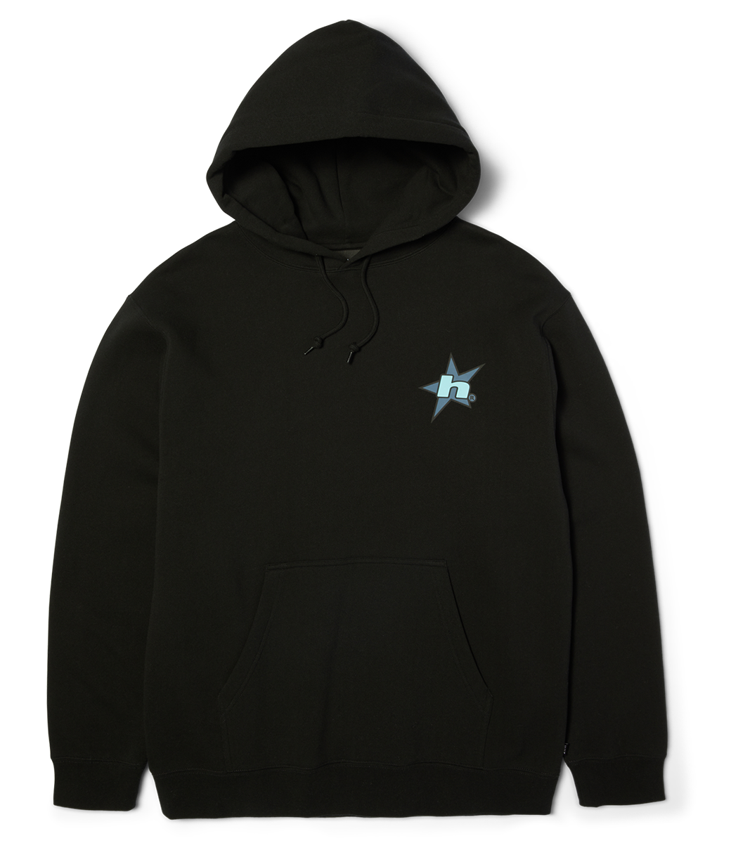 HUF Ice Star P/O Hoodie - Black